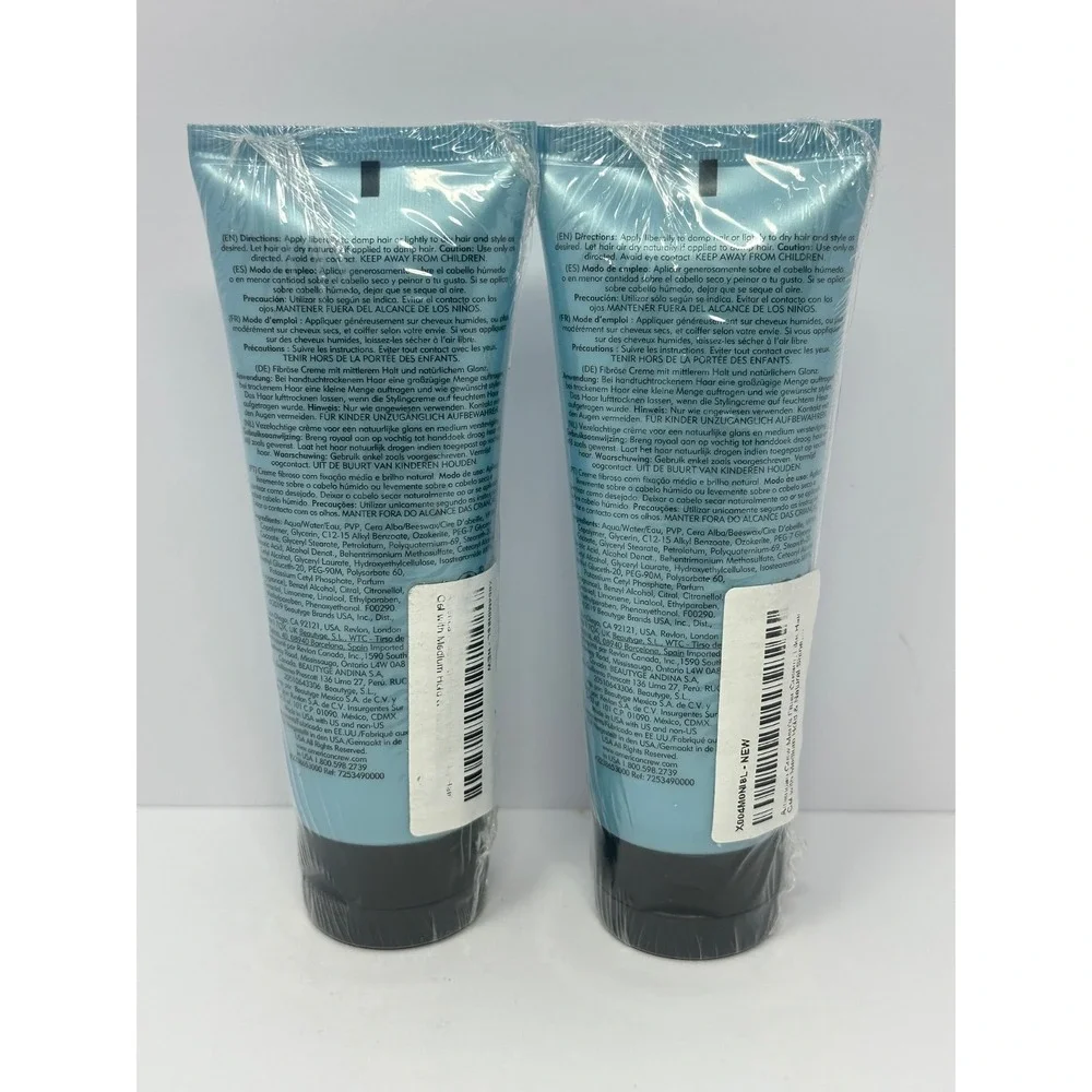 Lot of 2 NEW Sealed American Crew Fiber Cream 3.3oz